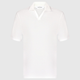 Terry Cotton Skipper Polo in White