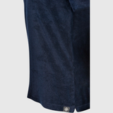 Terry Cotton Skipper Polo in Navy