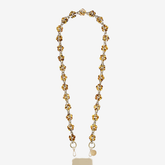 Tortoiseshell Flower Phone Chain