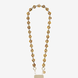 Tortoiseshell Flower Phone Chain
