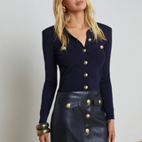 Toulouse Cardigan in Navy