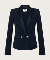 Imogen Satin Lapel Blazer