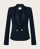 Imogen Satin Lapel Blazer