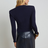Toulouse Cardigan in Navy