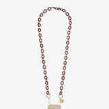 Cassey Bordeaux Phone Chain