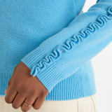 Katelyn Boating Blue Cashmere Jumper