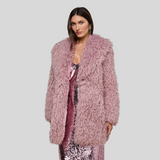 Toira Pink Faux Fur Jacket