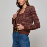 Ardiane Cardigan in Cocoa