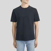Jacquard Stripe Tee