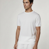 Dry Cotton T-shirt in White