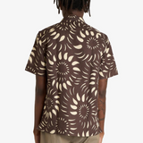 Brown Sun Printed Brown Shirt