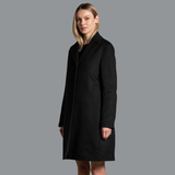 Padded Rainproof Wool Coat