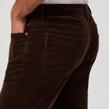 Federal Slim Straight Cord Jeans - Dark Brown