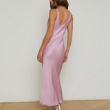 Akiya Satin Maxi Dress
