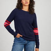 Raya Navy Cashmere Jumper