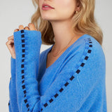 Alaina Glacier Cashmere Jumper