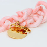 Flat Chain Bracelet Bubble Gum Twist