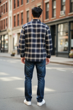 Cashmere Flannel Check Shirt