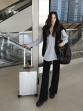 The Jetset Slim Palazzo Black