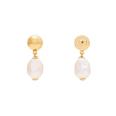 Organic Pearl Earring Pearl