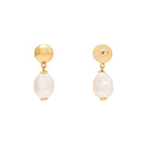Organic Pearl Earring Pearl