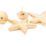 Starfish Earring Gold