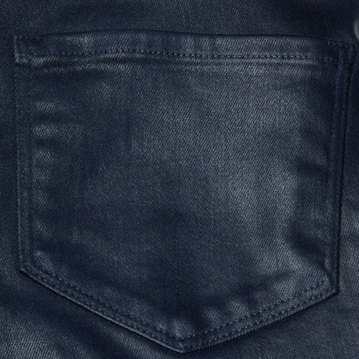 Clayton Coated Wide-Leg Jean in Midnight