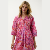 Long Poppy-Merida-Cotton-Pink Swirl
