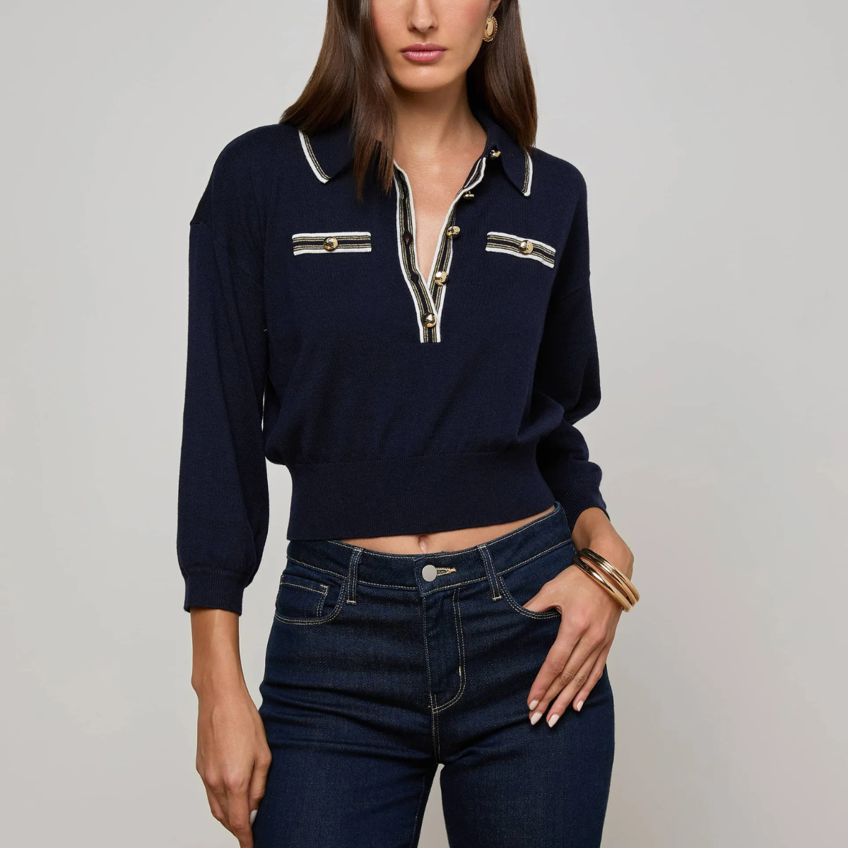 Malaki Cropped Sweater