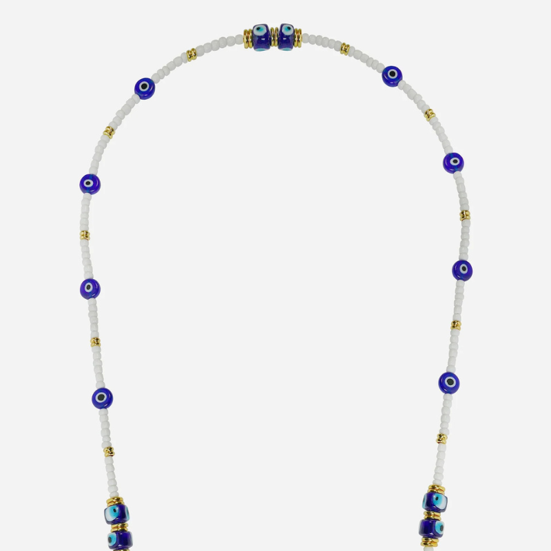 Lyra Talisman Phone Chain – Mediterranean Charm