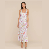 Akiya Satin Maxi Dress