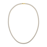 Tennis Necklace Gold