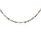 Tennis Necklace Gold