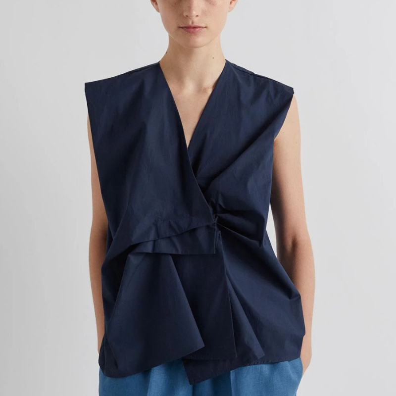 Origami Pleated Blouse