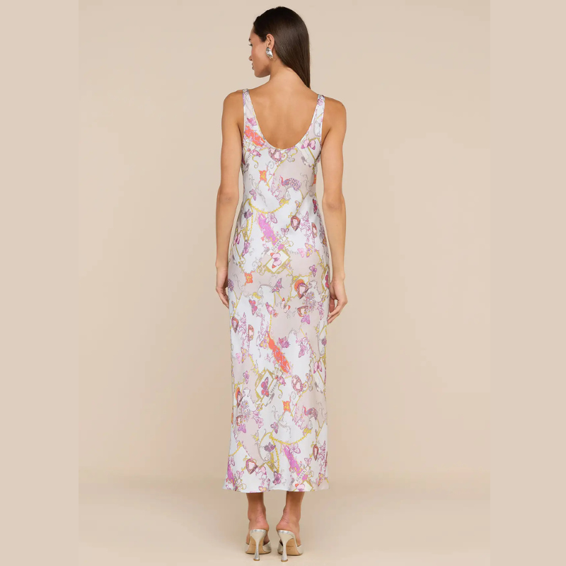 Akiya Satin Maxi Dress