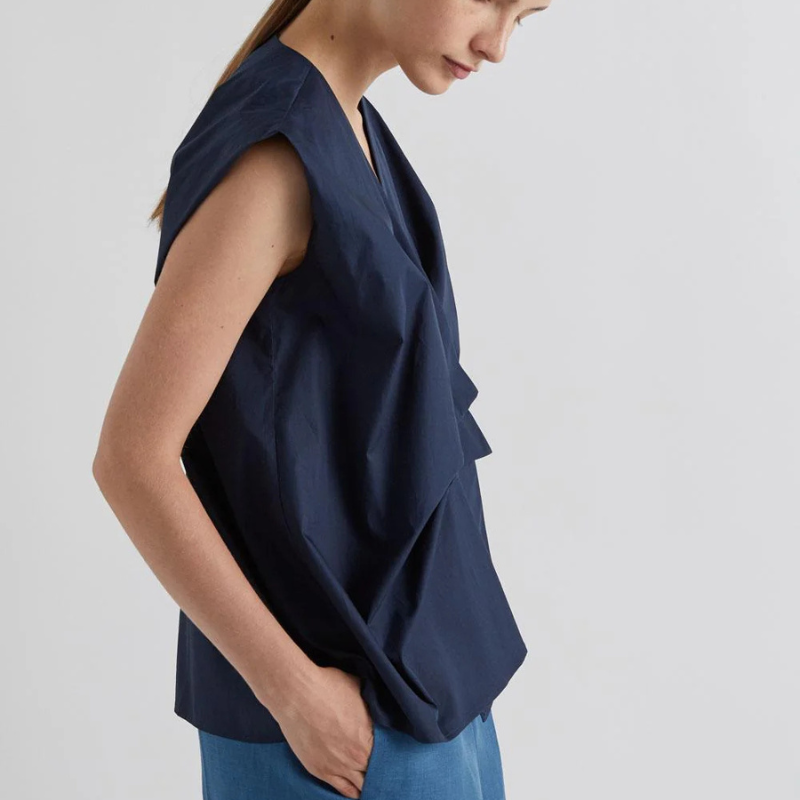 Origami Pleated Blouse