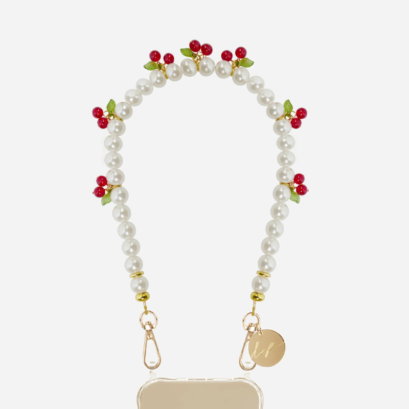 Cherry Phone Chain Short 40cm