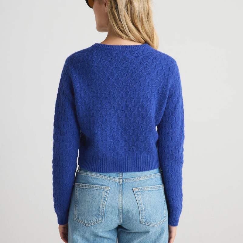 Aurelia Cardigan in Colbalt Blue
