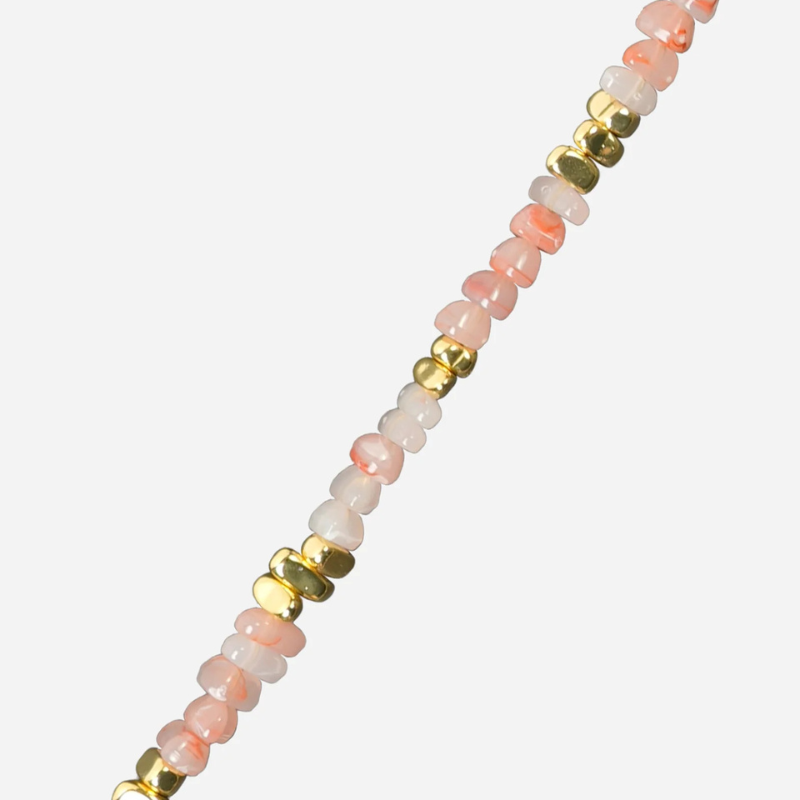 Liviya Beaded Phone Chain in Pink