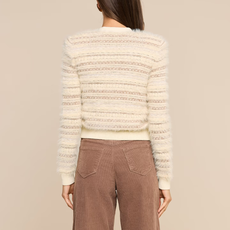 Ariadne Cardigan in Ecru