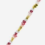 Liviya Beaded Phone Chain in Pink Multi