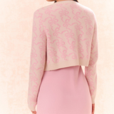 Veronika Bow Print Cardigan