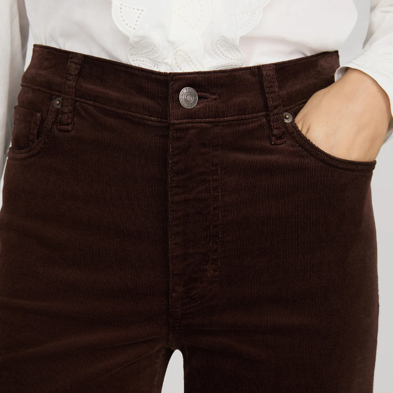 The Corduroy Swing in Espresso