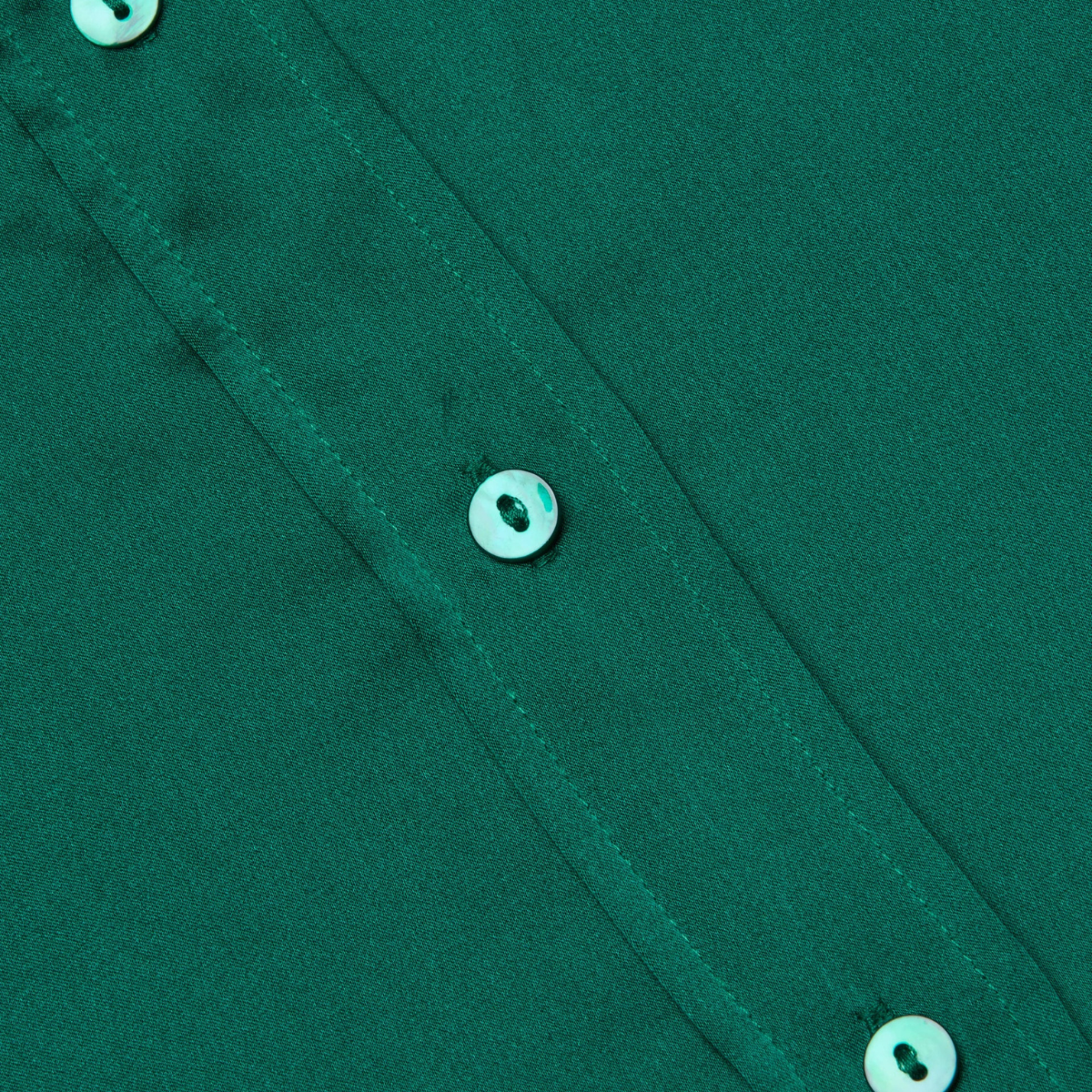 Dani Silk Blouse in Bottle Green