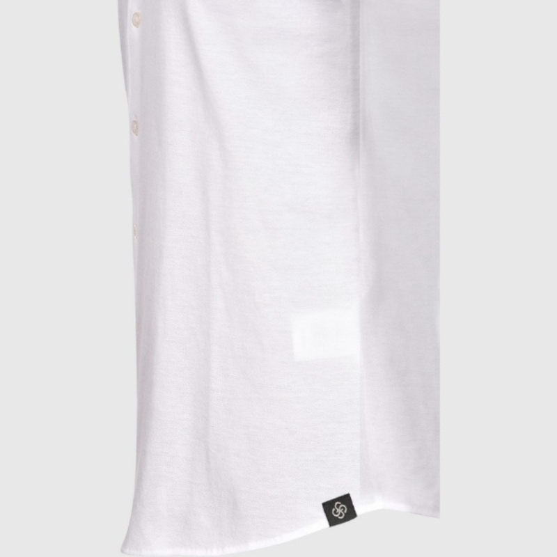 Ultralight Pique Jersey Shirt in White