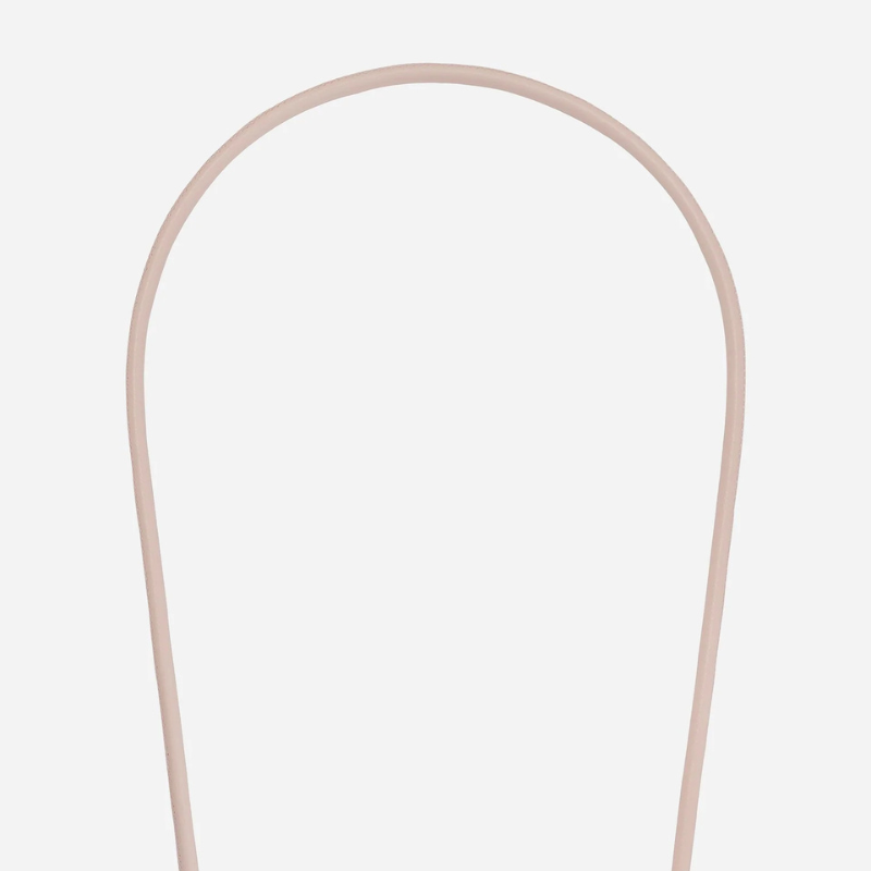 Nolan Vegan Leather Tie Phone Chain - Pink
