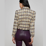 Tweed Sequin Jacket