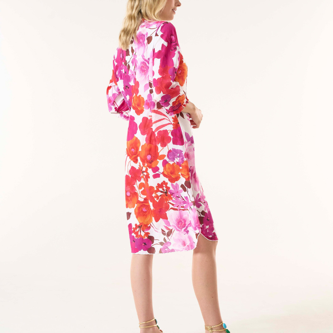 Middy Poppy Flamenco-Pink Cotton