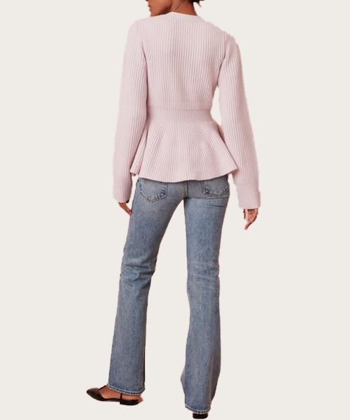 Luisa Peplum Cardigan