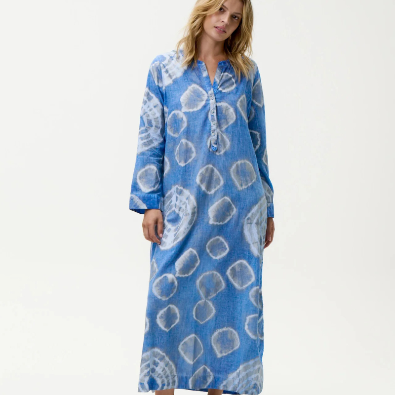 Bazaar Foil-Moroccan Foil-Cotton-Blue
